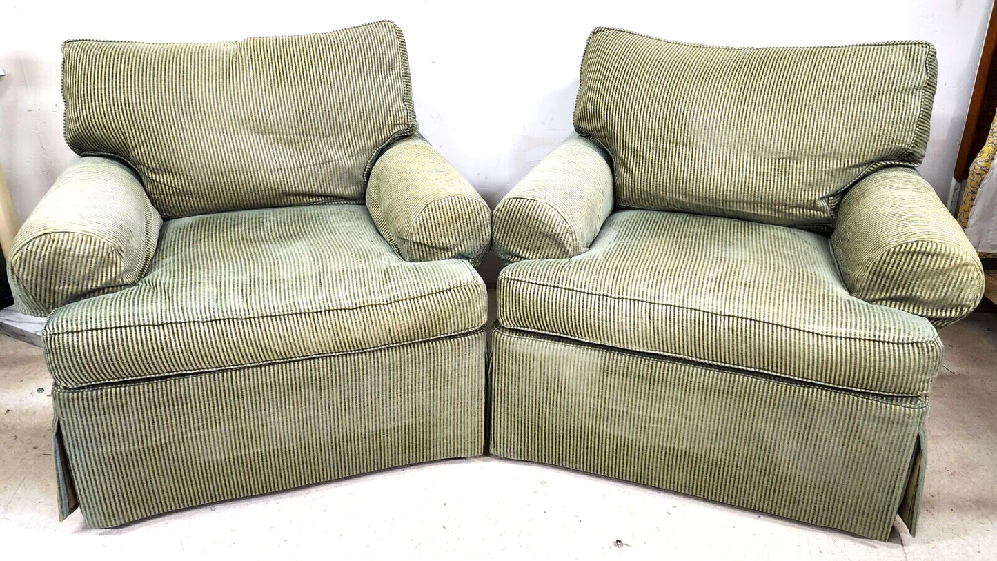 Oversized Lounge Chairs by HICKORY CHAIR