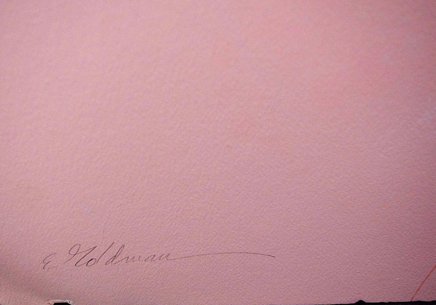 1988 Edward Goldman (1916-2006) "Summer Dreams" Acrylic Painting Signed