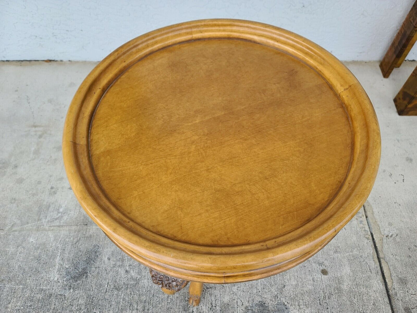 Gueridon Side Center Table with Rams Heads