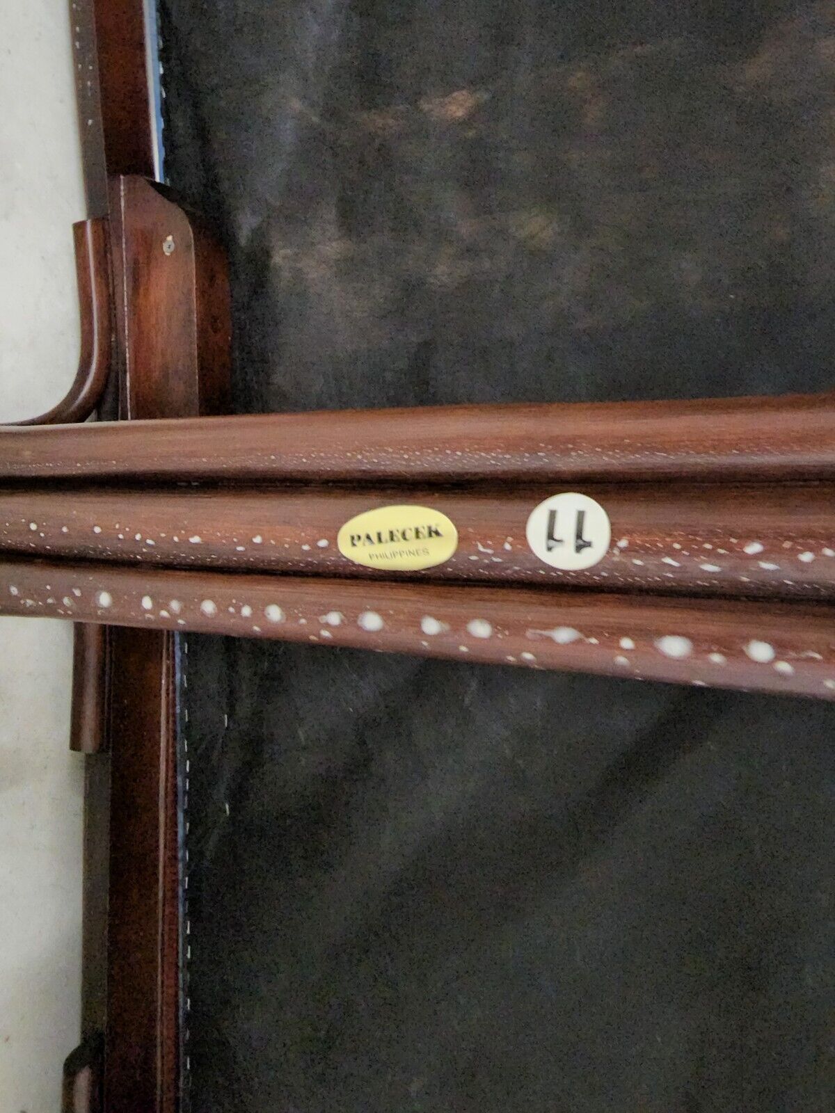 PALECEK Chaise Lounge Solid Wood Wicker