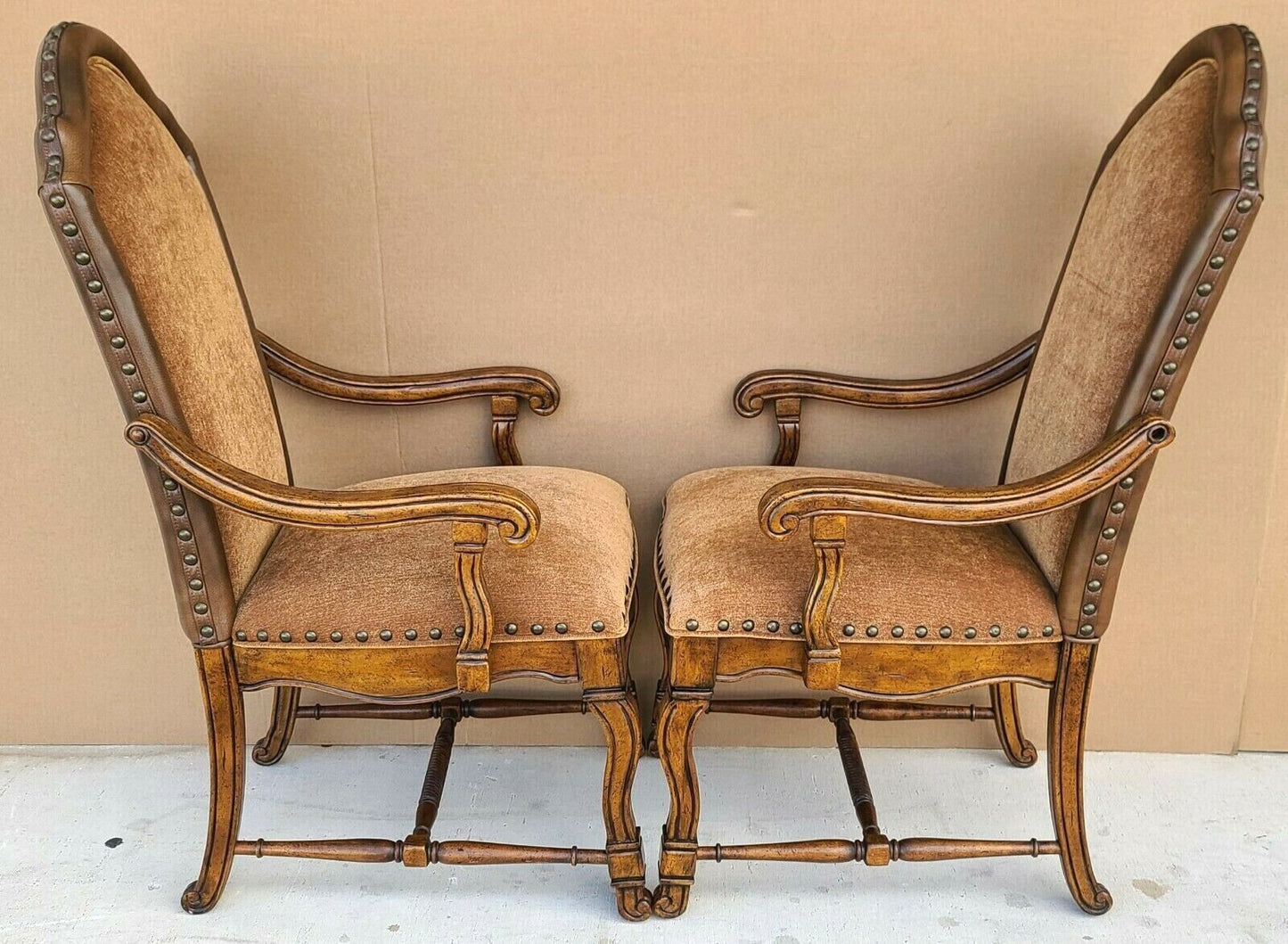 (2) MICHAEL AMINI Sedgewicke Dining Armchairs