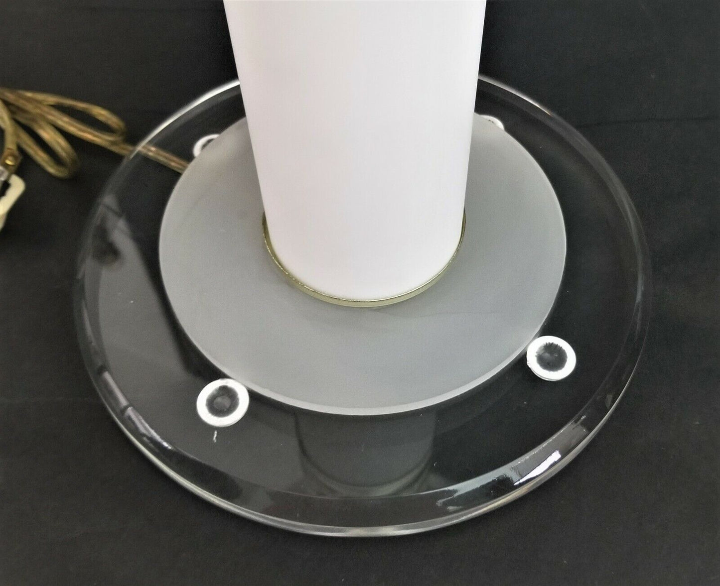 (2) 70's Karl Springer Style Torchier Table Lamps