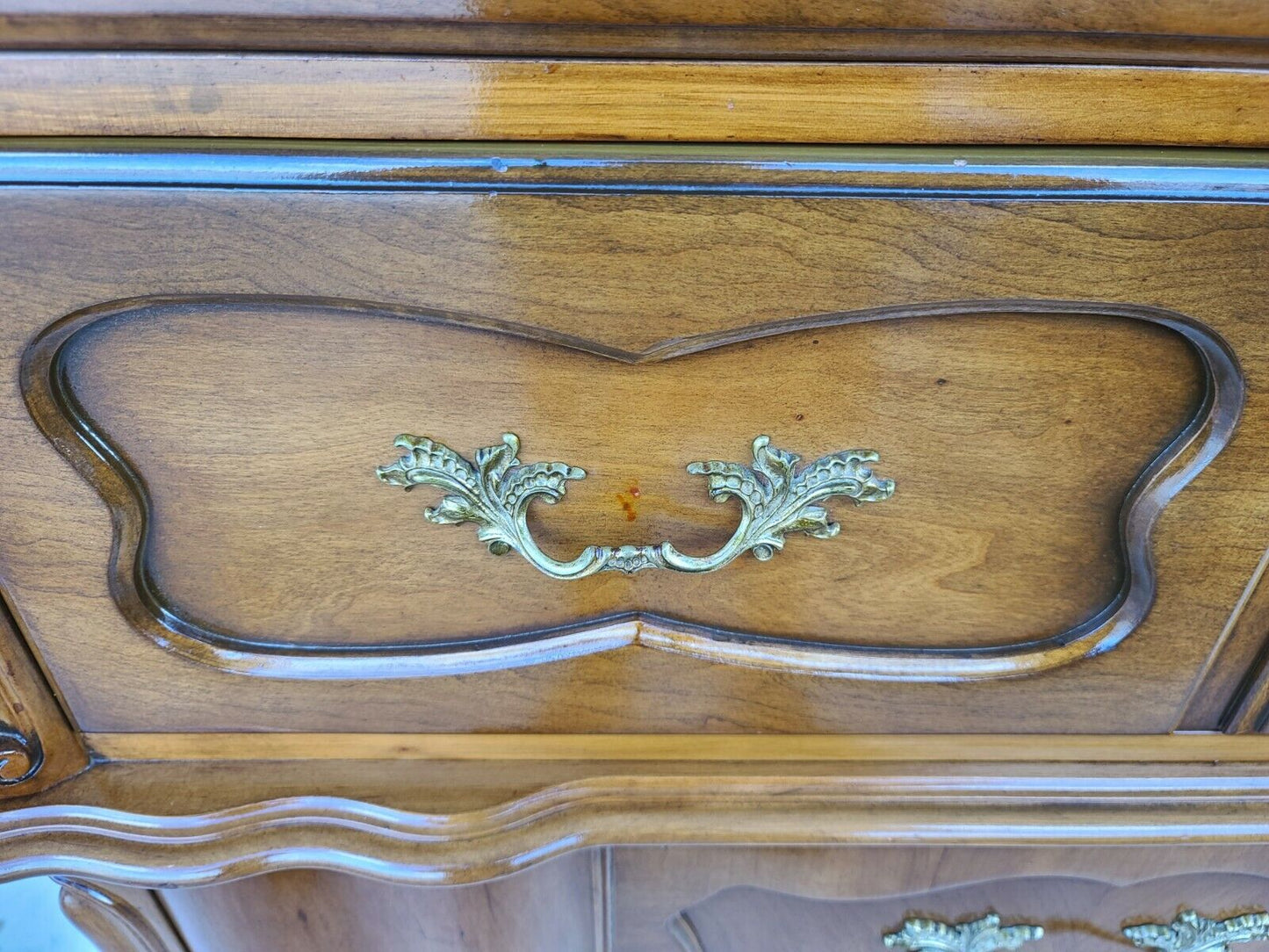 Louis XV French Provincial Sculptural Highboy Dresser by DANIEL JONES NEW YORK