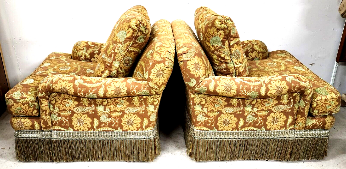 Lounge Chairs Ottoman Erwin Lambeth for Tomlinson