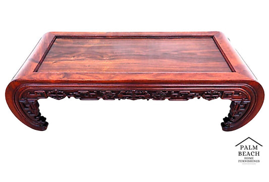 Antique Opium Coffee Table Rosewood Asian Chinoiserie
