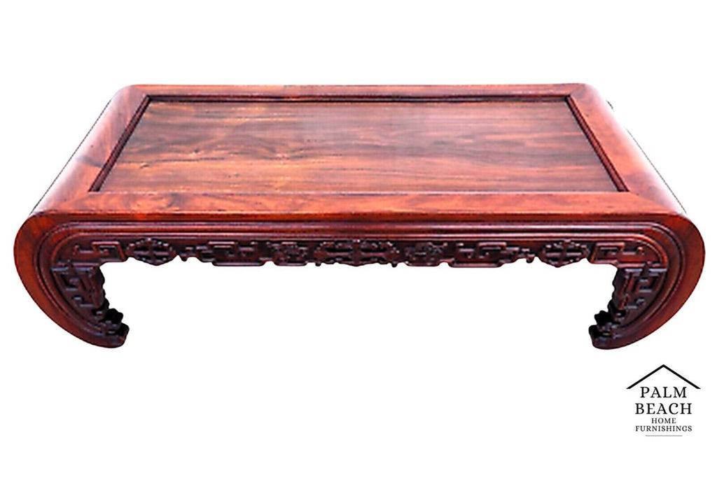 Antique Opium Coffee Table Rosewood Asian Chinoiserie