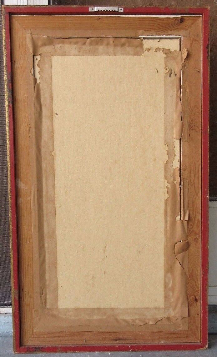 VTG SIGNED JOHN BORDIUK (20th cent, Amer) FLOWERS TEXTURED IMPASTO OIL PAINTING