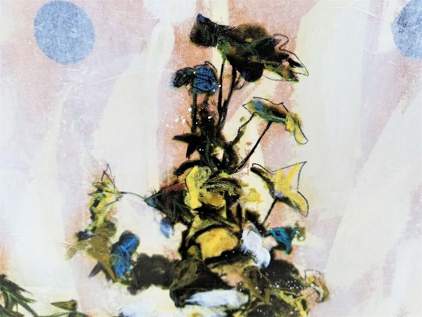 Signed DENNIS CARNEY " Hidden Grace " Oil Painting on Canvas