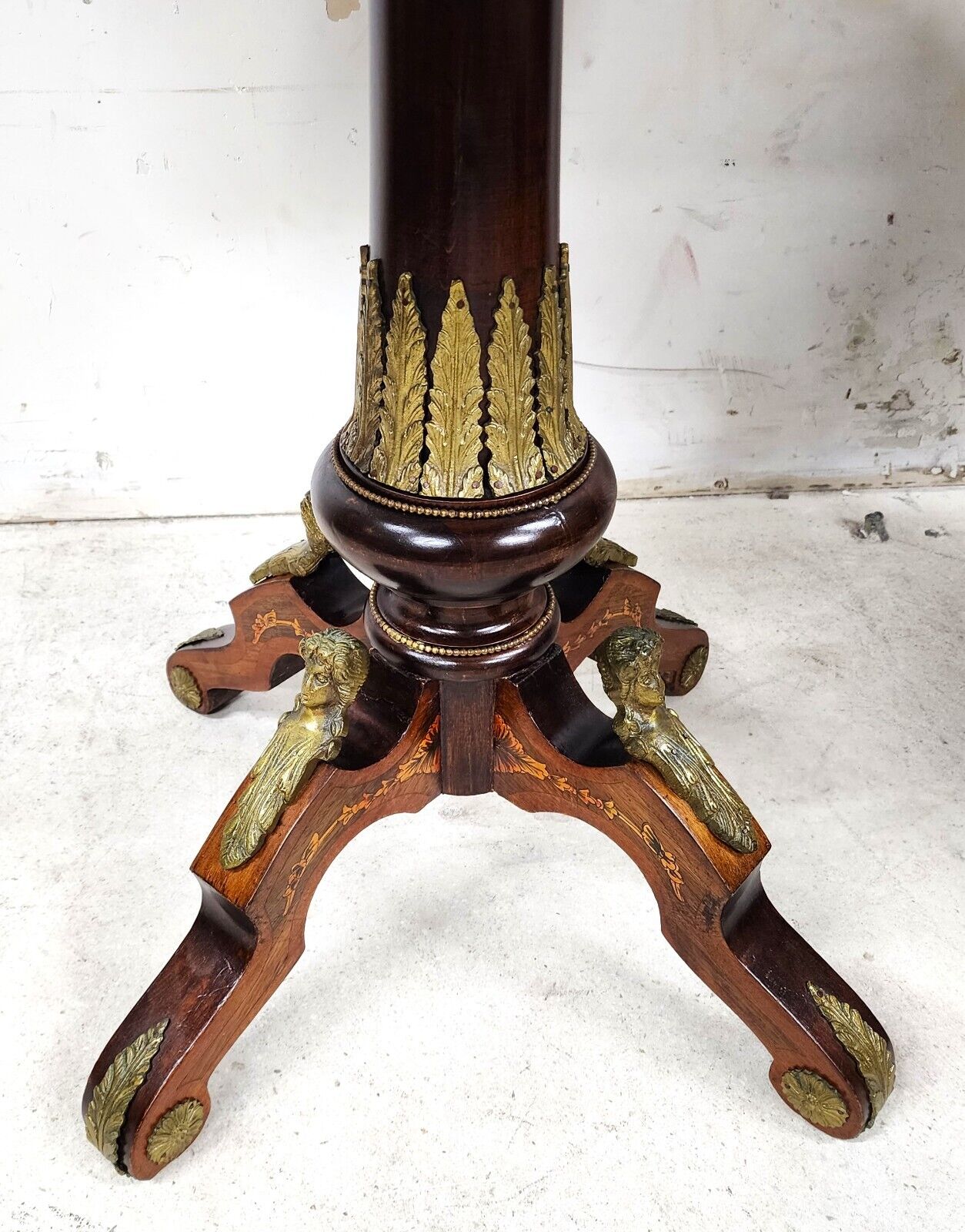 French Center Accent Lamp Table Louis XV Ormolu Mounts