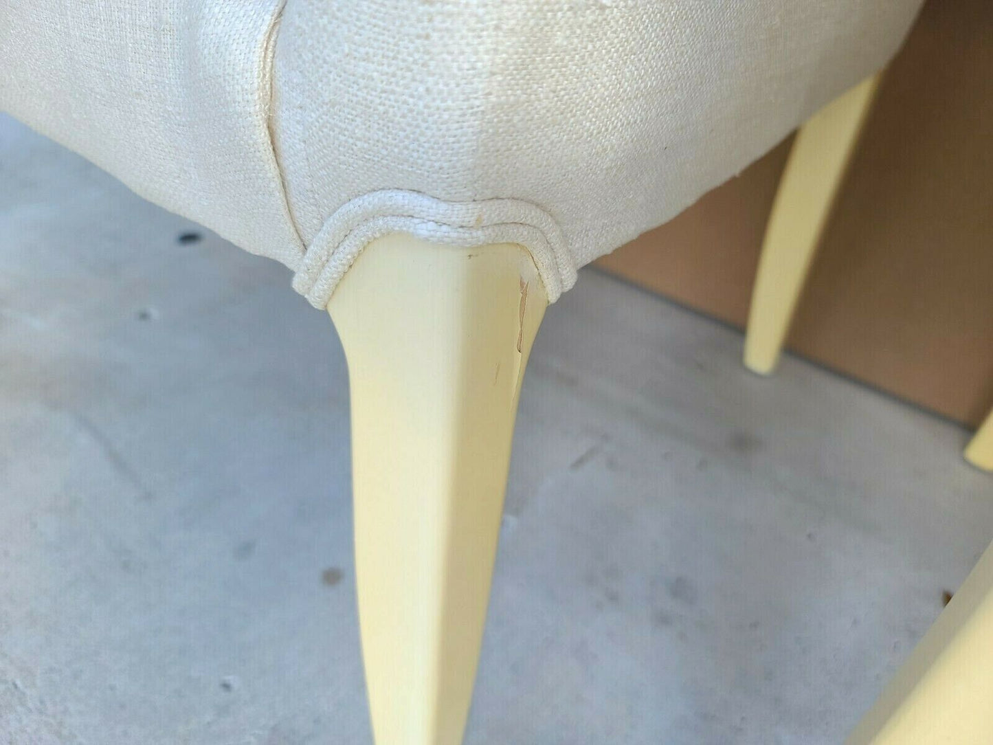 6 Linen Dining Chairs by DIRECTIONAL Furniture Co