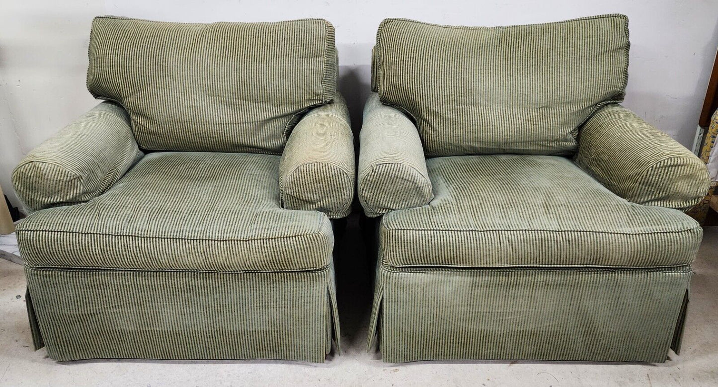 Oversized Lounge Chairs by HICKORY CHAIR