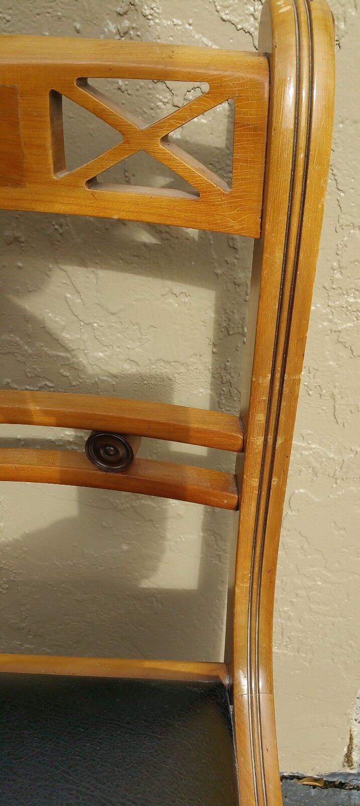 Mines of Downley Handmade Dining Accent Chair Buckinghamshire England RARE in US