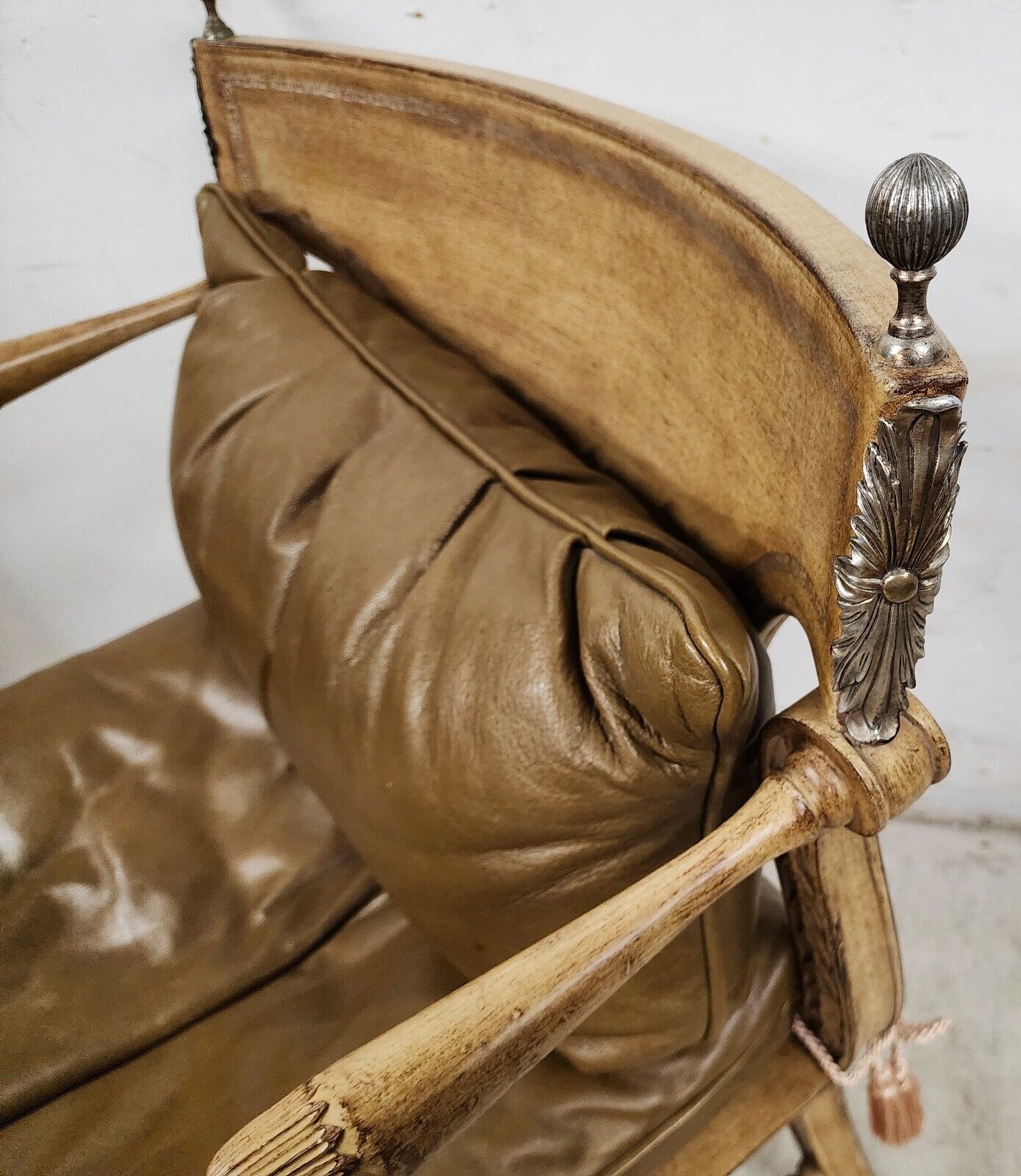 Leather " Cleopatra " Armchair by FERGUSON COPELAND