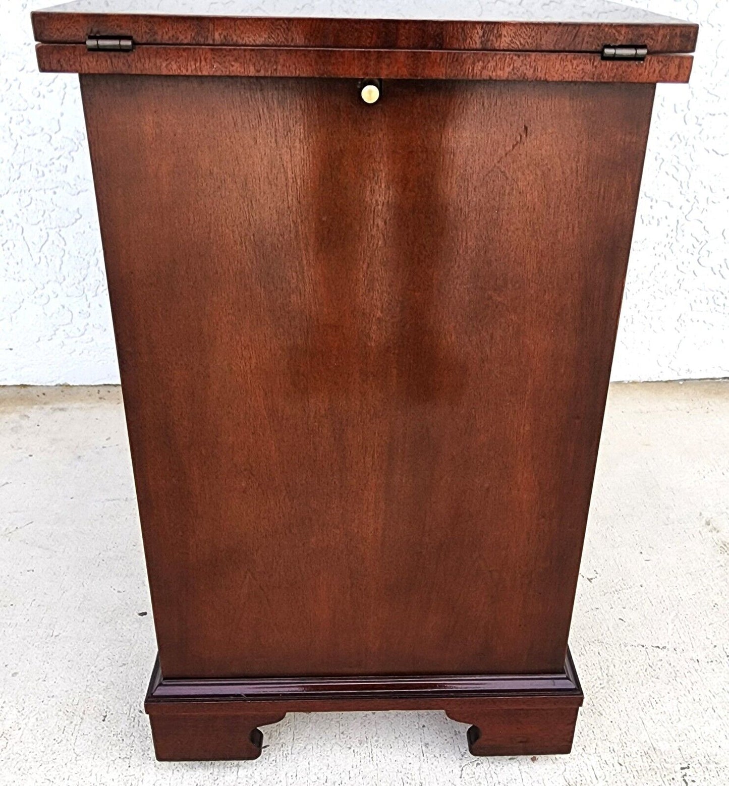 Vintage Buffet Bar Sideboard Fliptop Flame Mahogany by HICKORY WHITE