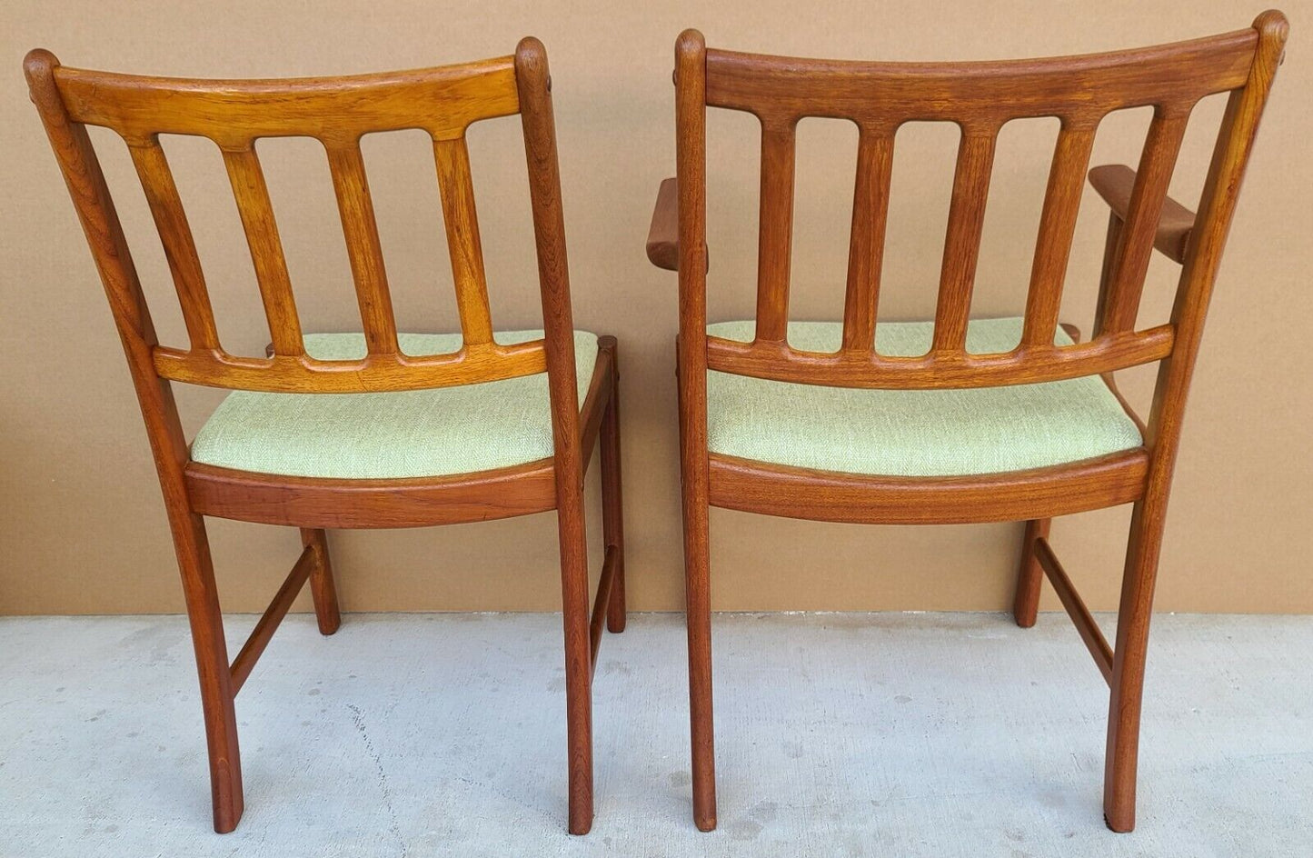 Johannes Andersen Teak Dining Chairs for Uldum Møbelfabrik - Set of 4
