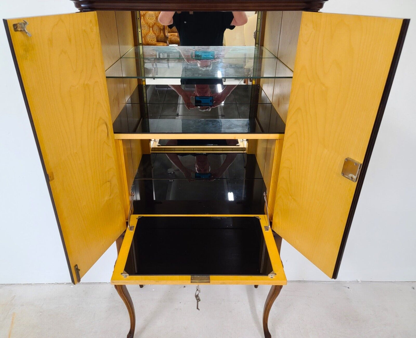 Italian Style Bar Cabinet South African Yellowwood