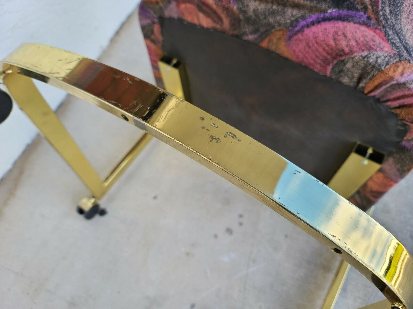 Milo Baughman for Design Institute of America Rolling Gaming Dining Club Chairs