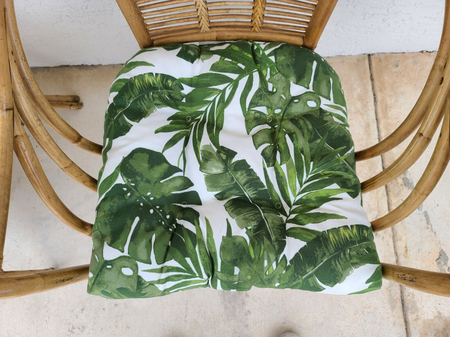 Set of 4 MCM FRANCO ALBINI Style Bamboo Rattan Bentwood Armchairs