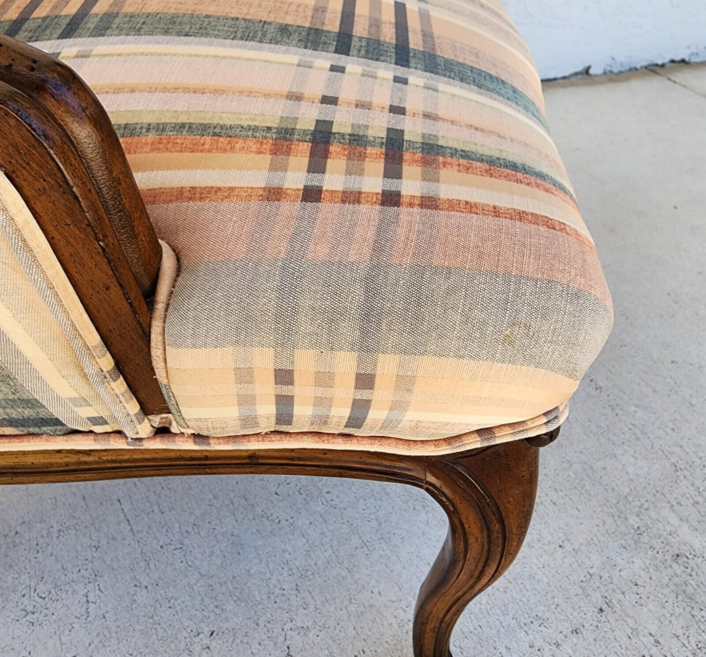 Country French Chairs Accent Antique 1940s Set of 2