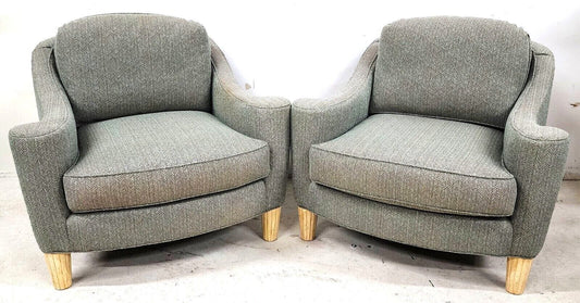 Pair of Modern Contemporary Club Chairs by PEARSON