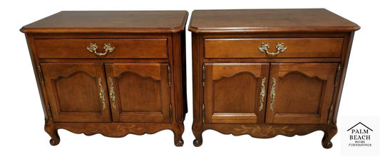 French Provincial Nightstands by WELLINGTON HALL