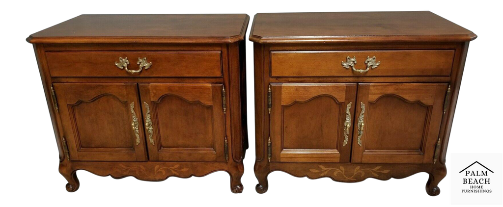 French Provincial Nightstands by WELLINGTON HALL