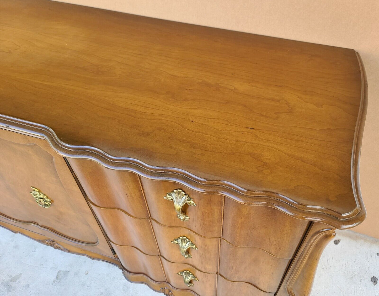 Louis XV French Provincial Sculptural Dresser by DANIEL JONES NEW YORK