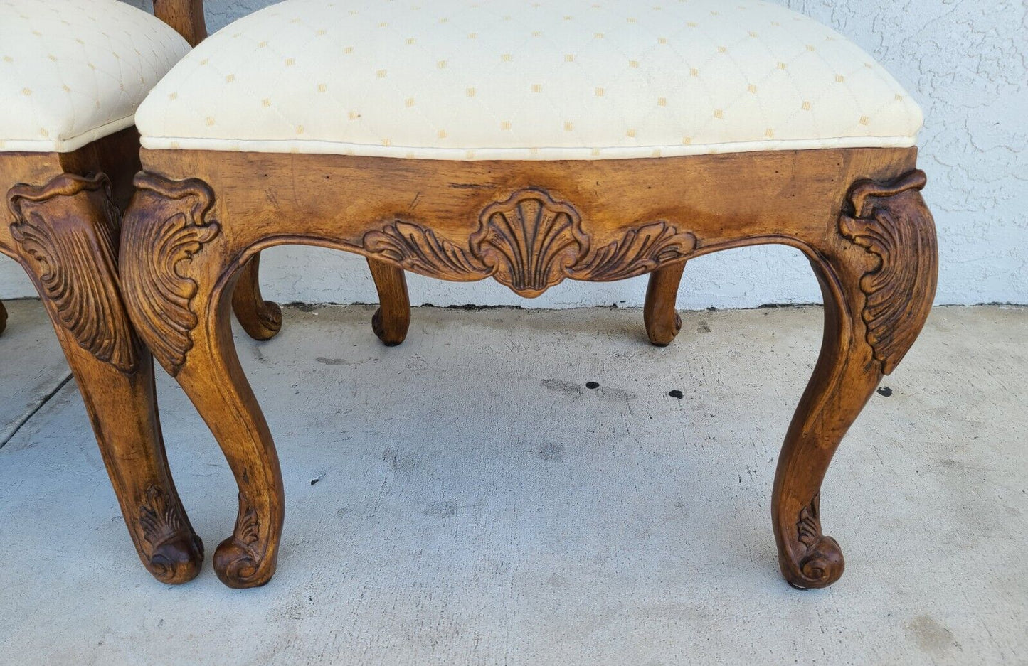 (4) Italian Alfresco Style Dining Chairs by CENTURY FURNITURE