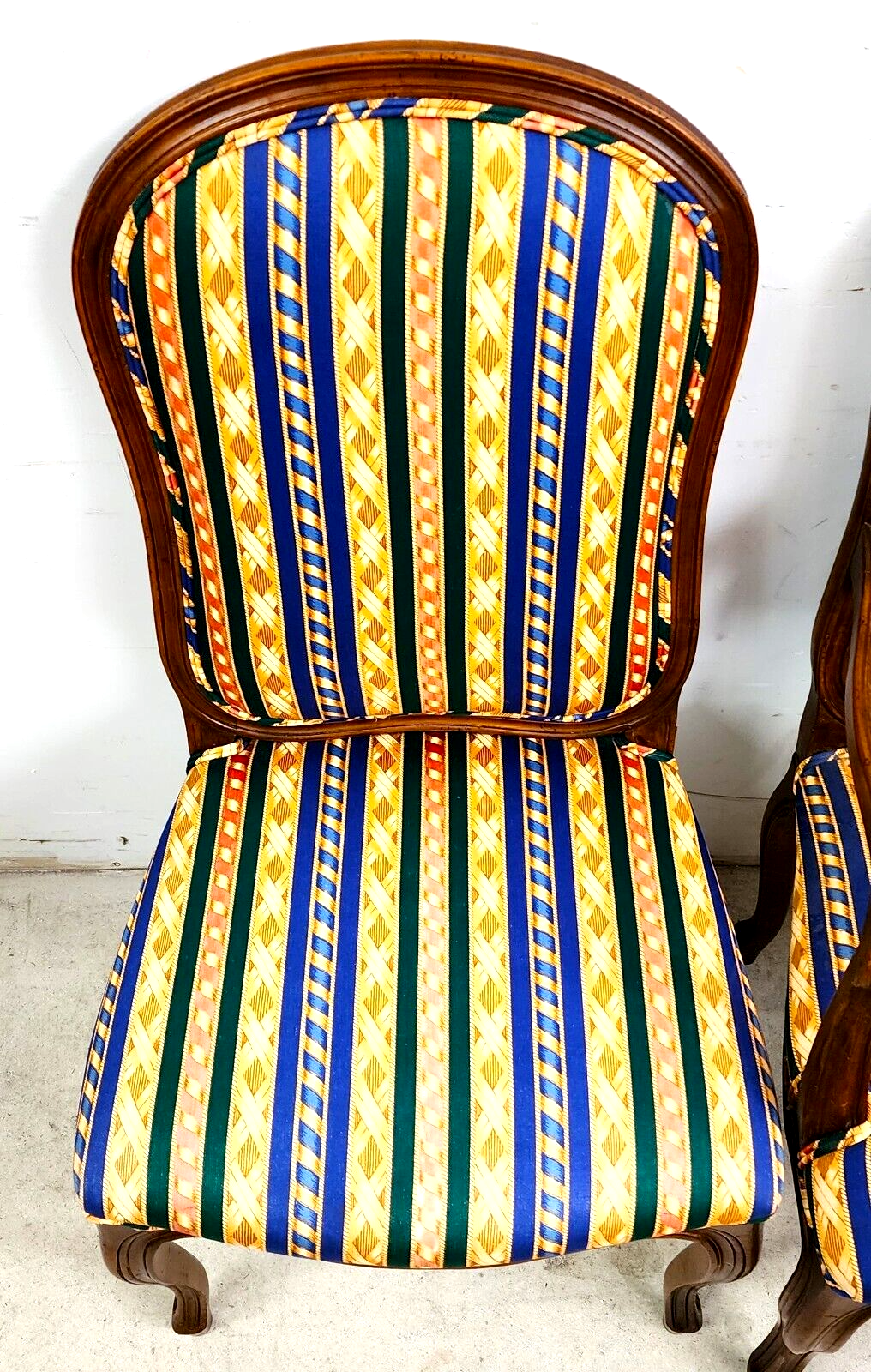 French Provincial Dining Chairs Vintage Set of 6