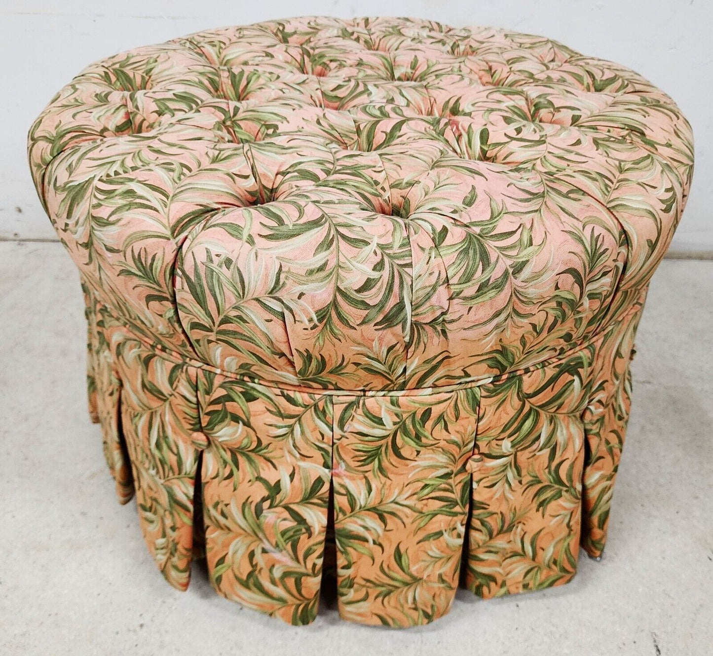 Tropical Coastal Ottoman Ethan Allen