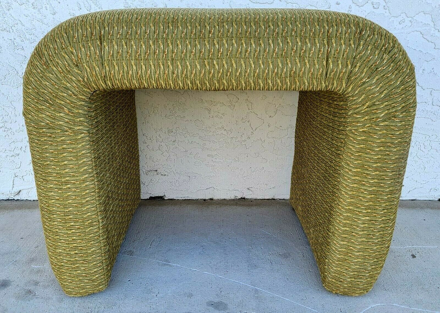 MCM Upholstered Ottoman Footstool by TAYLOR KING