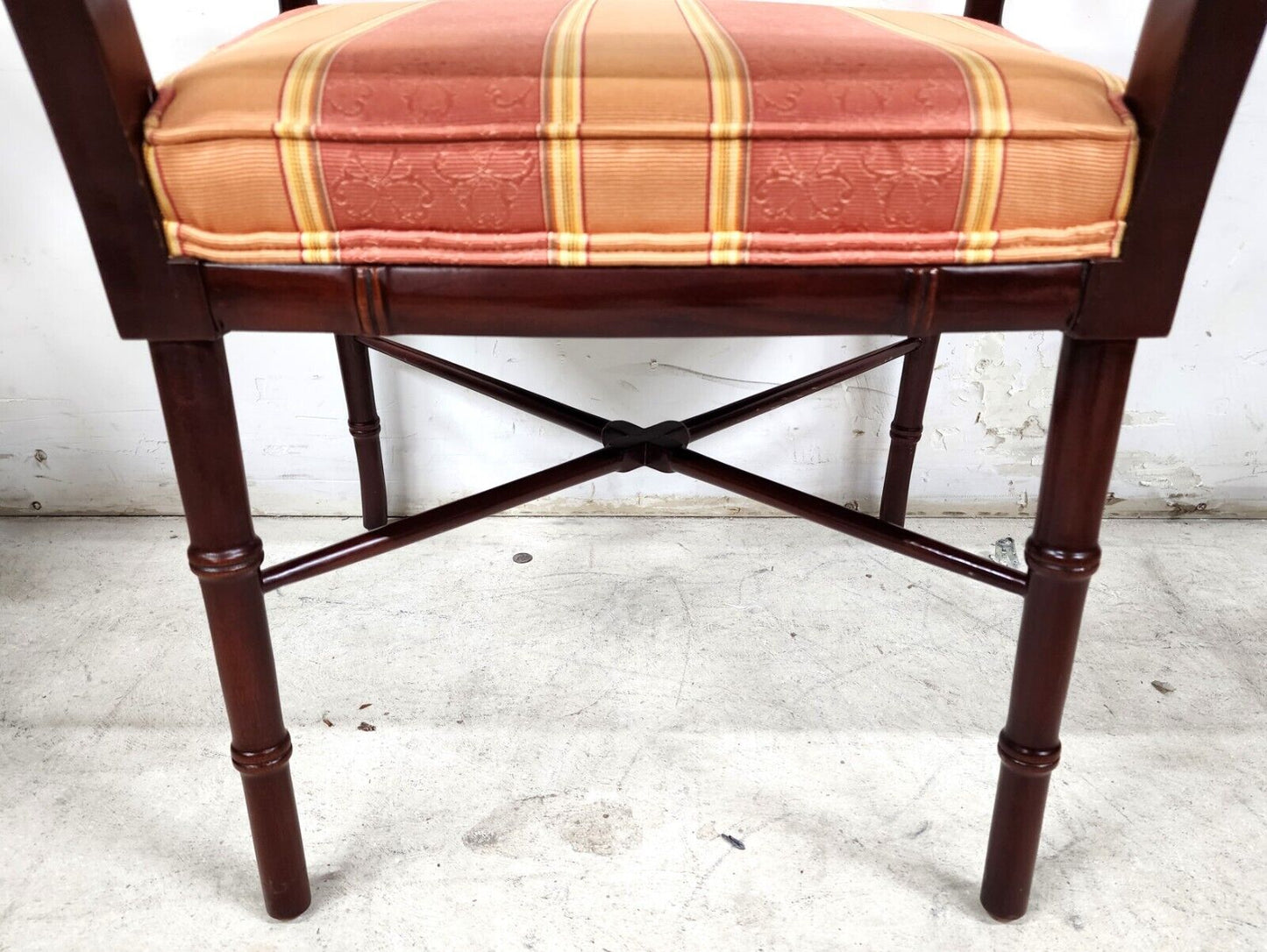 Regency Dining Chairs Faux Bamboo by CABOT WRENN (4)