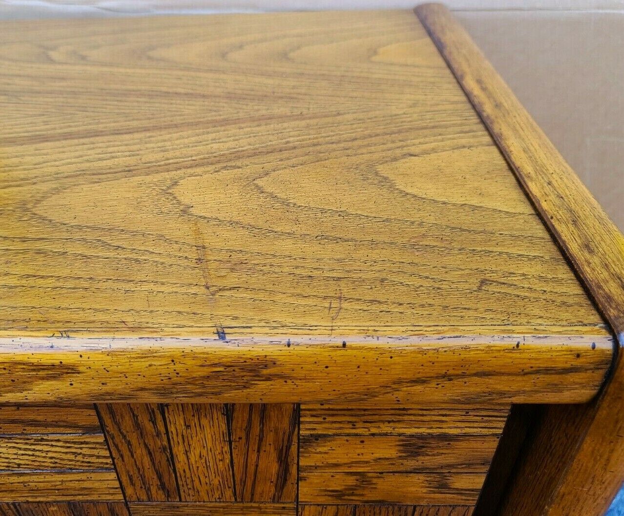 Mid Century Modern Brutalist Highboy Dresser by LANE