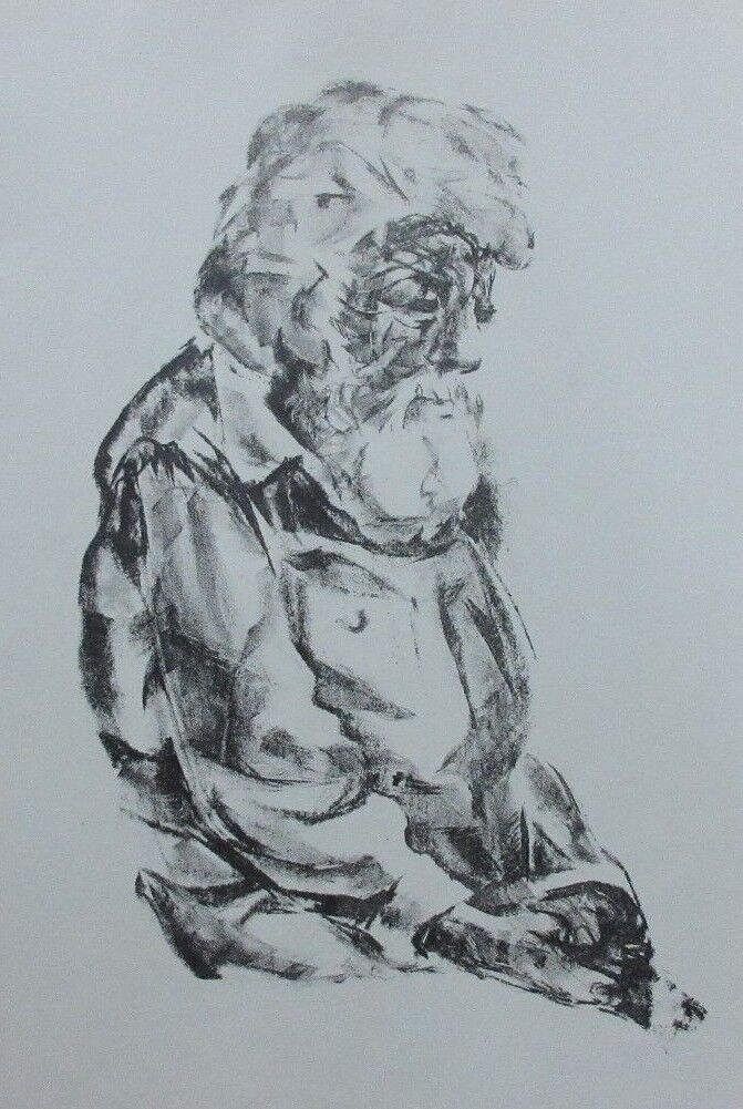 Vtg 1978 Edward Goldman (1916-2006) Signed S/P Imp Serigraph Sunset Sunrise