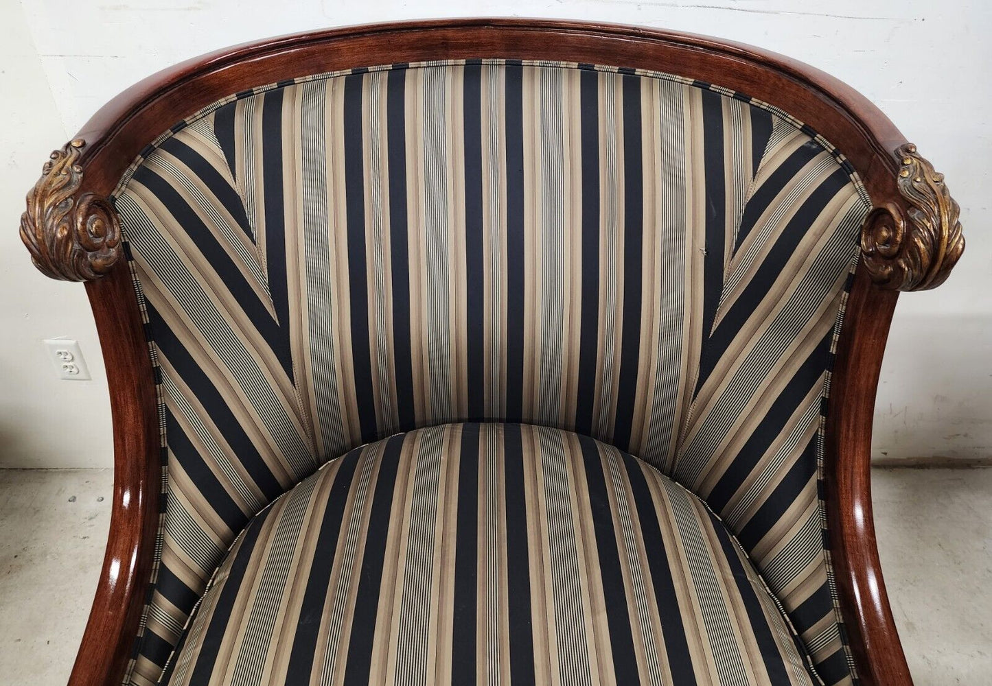 Lounge Settee Chair by Marge Carson