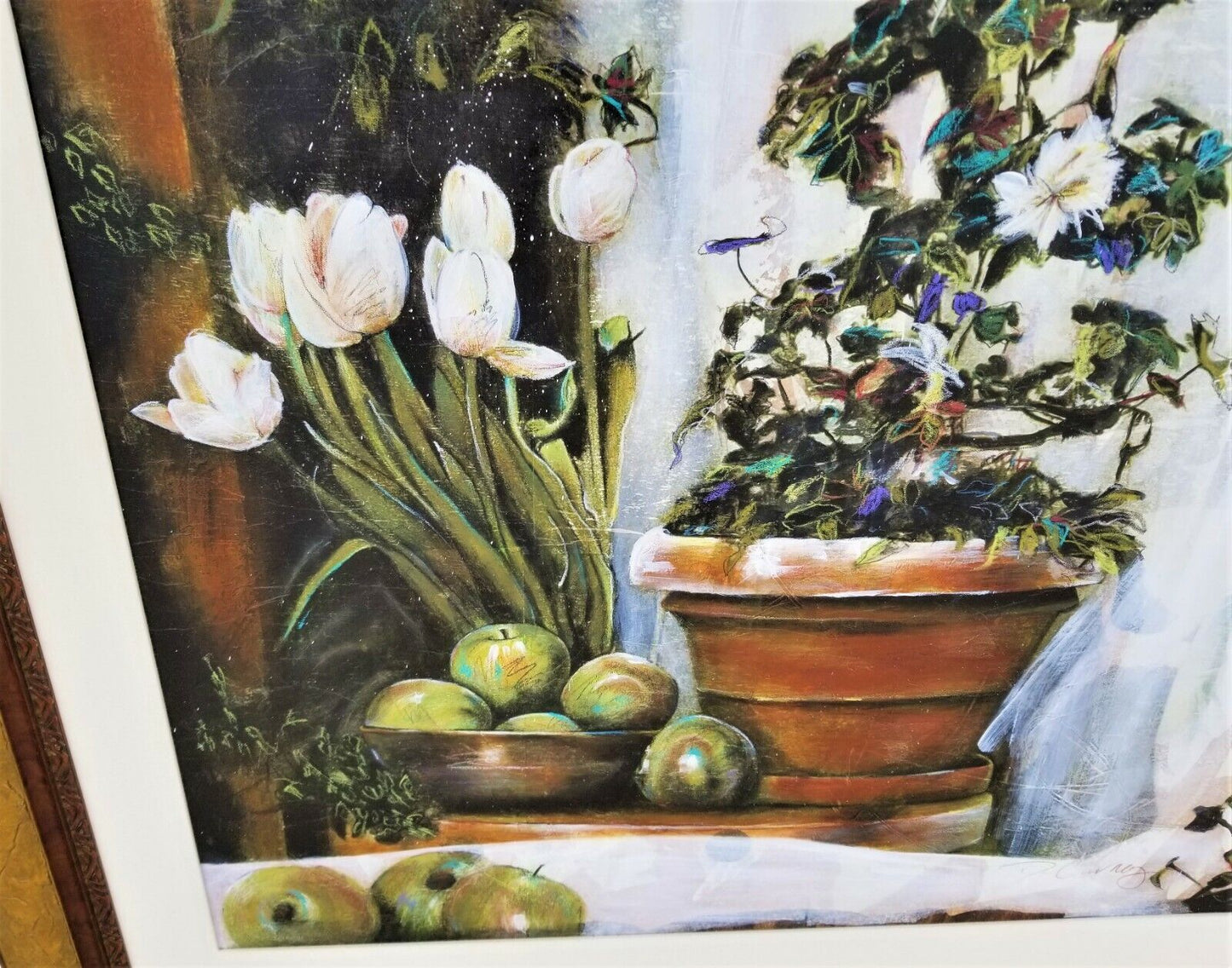 Signed DENNIS CARNEY " Hidden Grace " Oil Painting on Canvas