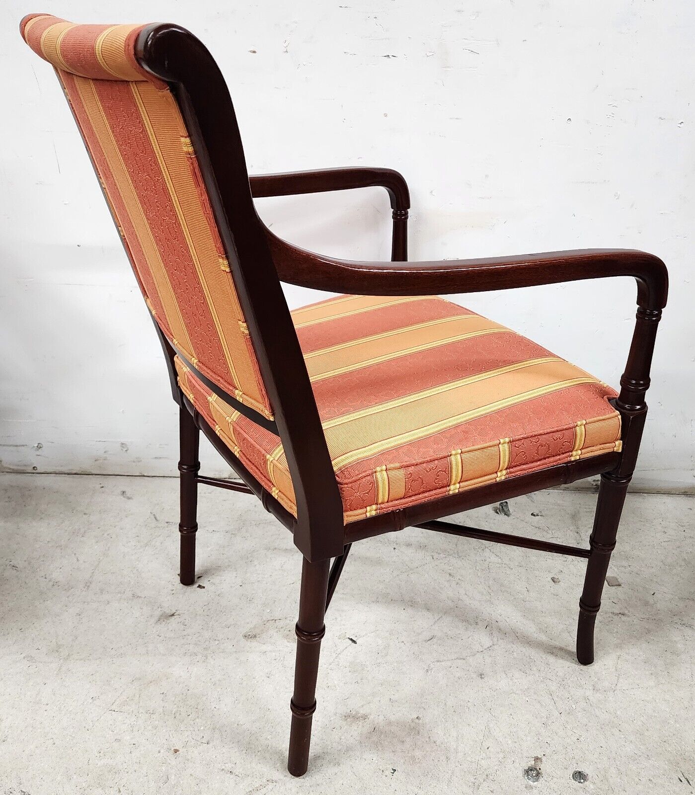 Regency Dining Chairs Faux Bamboo by CABOT WRENN (4)