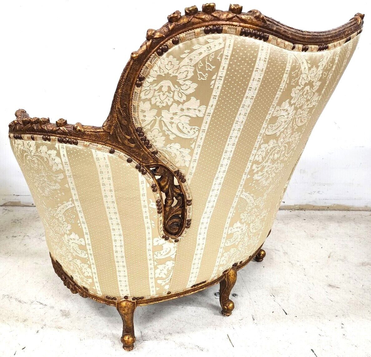 Boudoir Lounge Chair by CAROL HICKS BOLTON & EJ VICTOR with Pillows