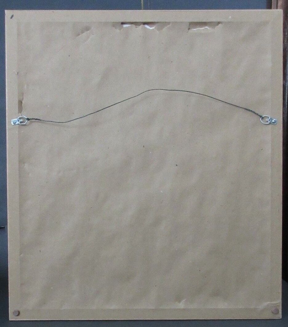 1997 Signed L RICHMONDS Female Nude Watercolor Painting on Paper Framed