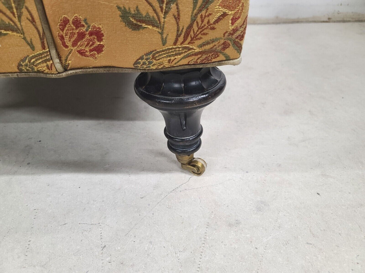 Leather Wingback Library Reading Chair by CAROL HICKS BOLTON for E J VICTOR