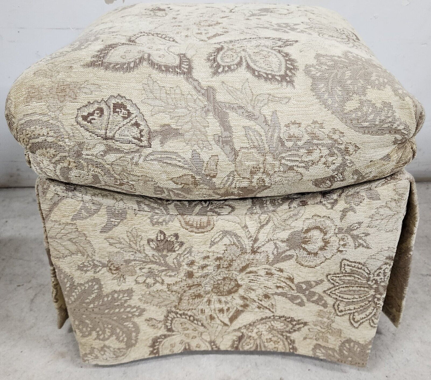 Ottoman Pouf Footstool by MARGE CARSON