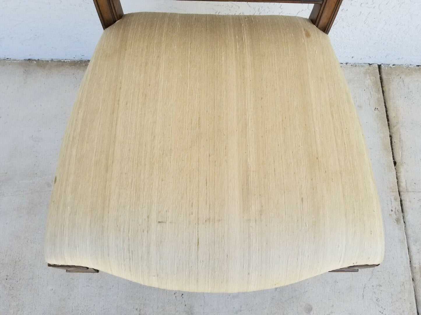 (1 or 2) MAITLAND SMITH Italian Provincial Brass Nail Trim Dining Accent Chair