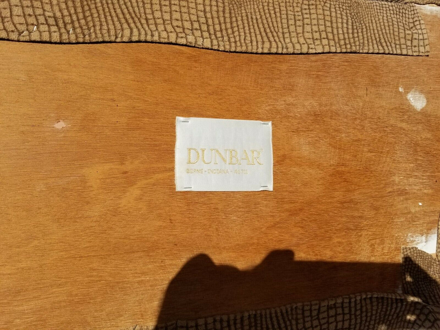 Huge 10 foot DUNBAR Custom Made Mid Century Modern Upholstered L Shaped Bench