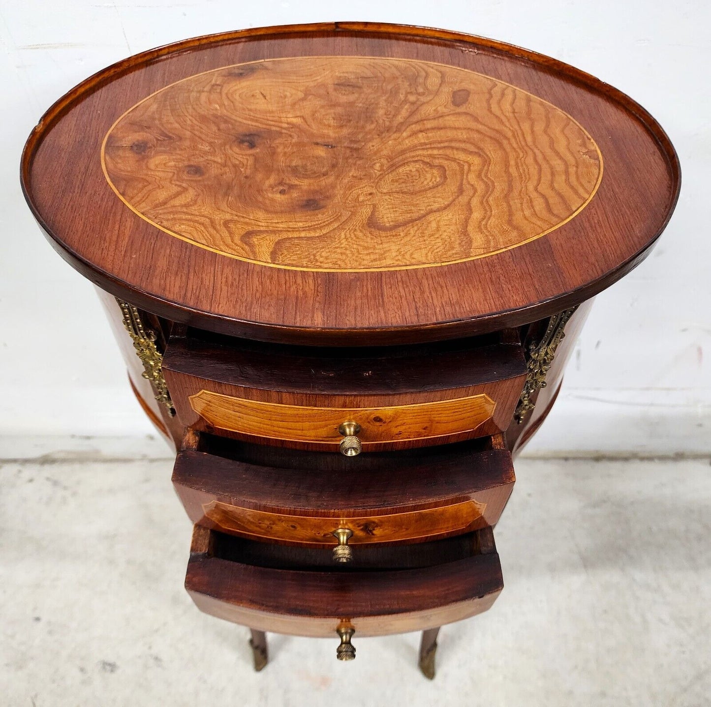 French Side Table Louis XV Ormolu Mounts