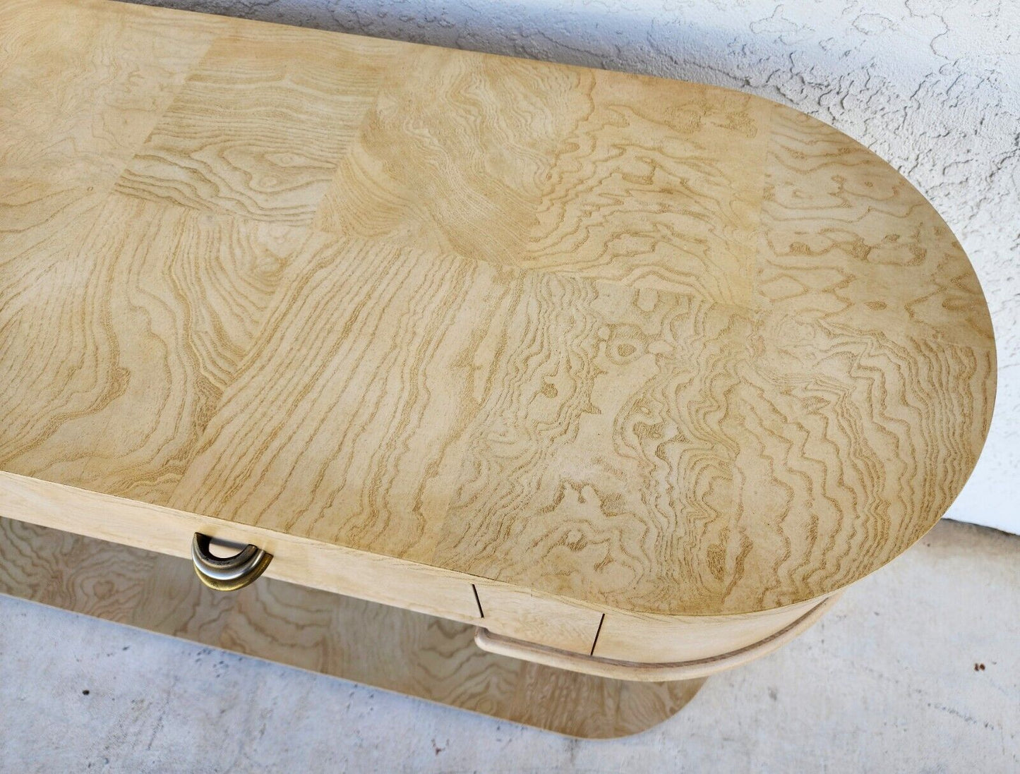 TV Console Sofa Table Burl by HENREDON