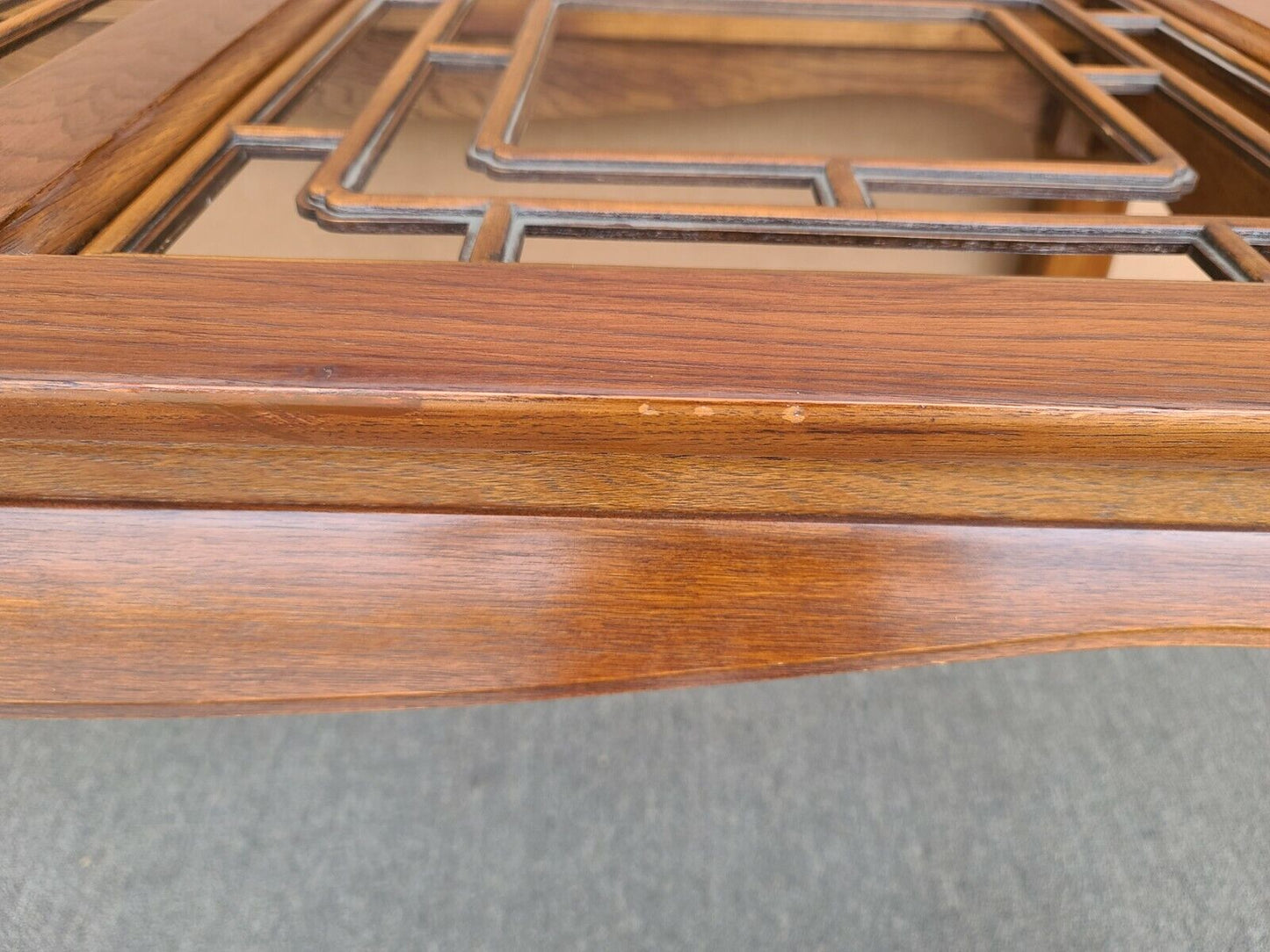 THOMASVILLE Mystique Asian Chinoiserie Ming Fretted Dining Table