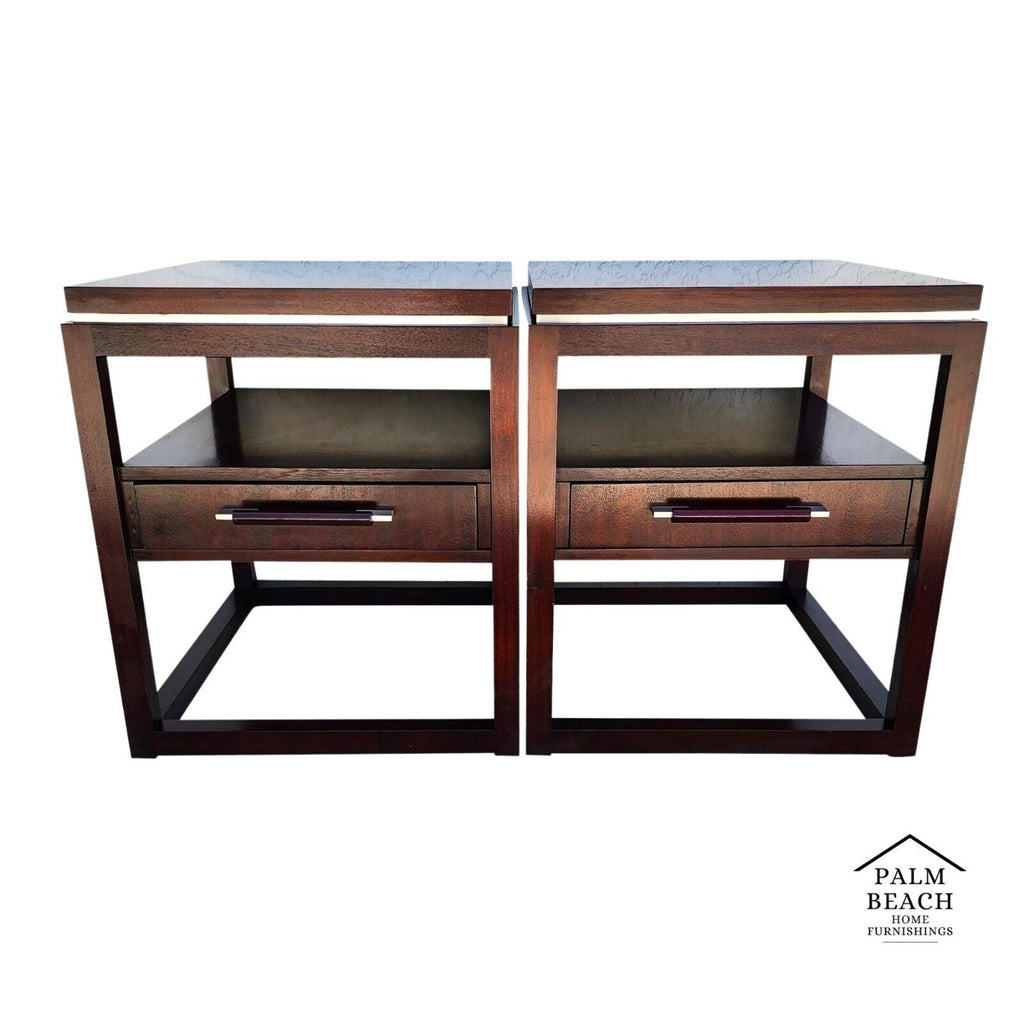 Mid Century Modern Nightstands Side Tables by HENREDON