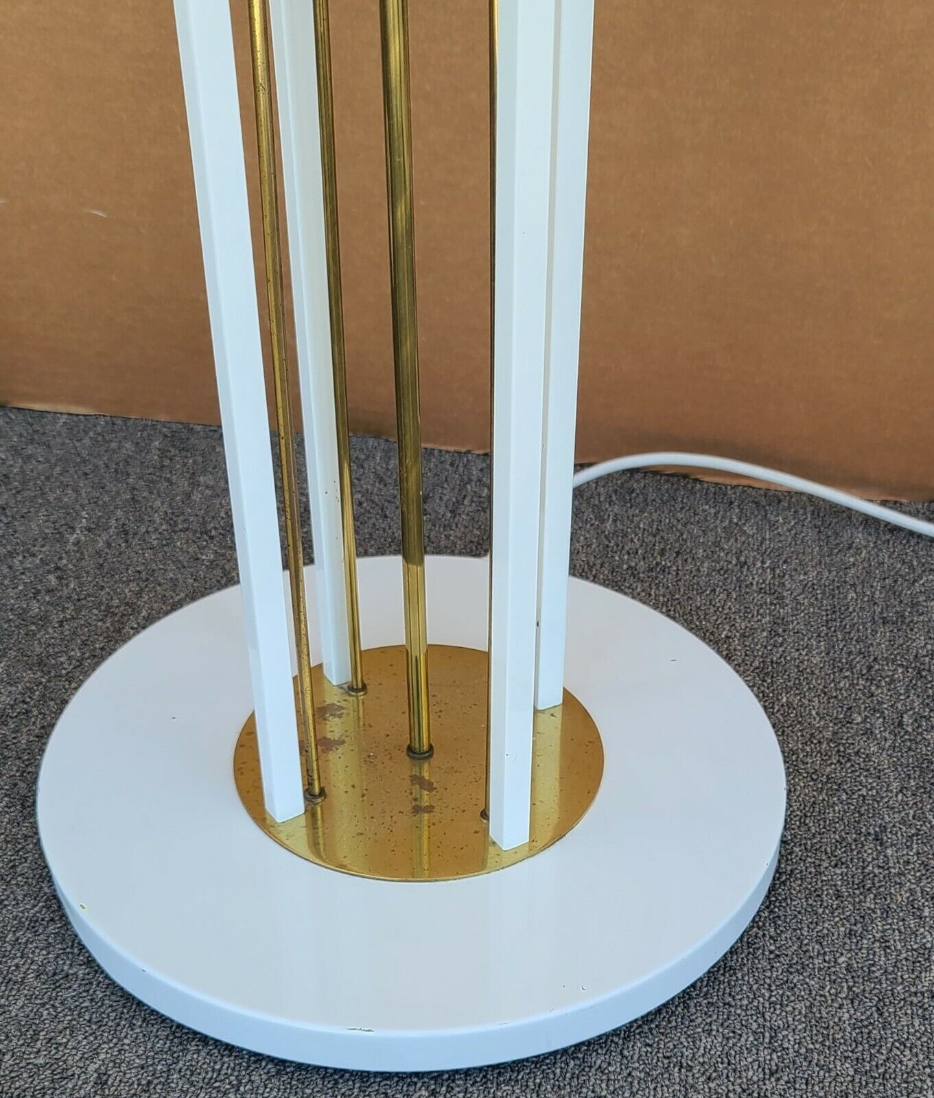 Pair of Massive 1970's Reggiani Italian Style Torchiere Floor Lamps