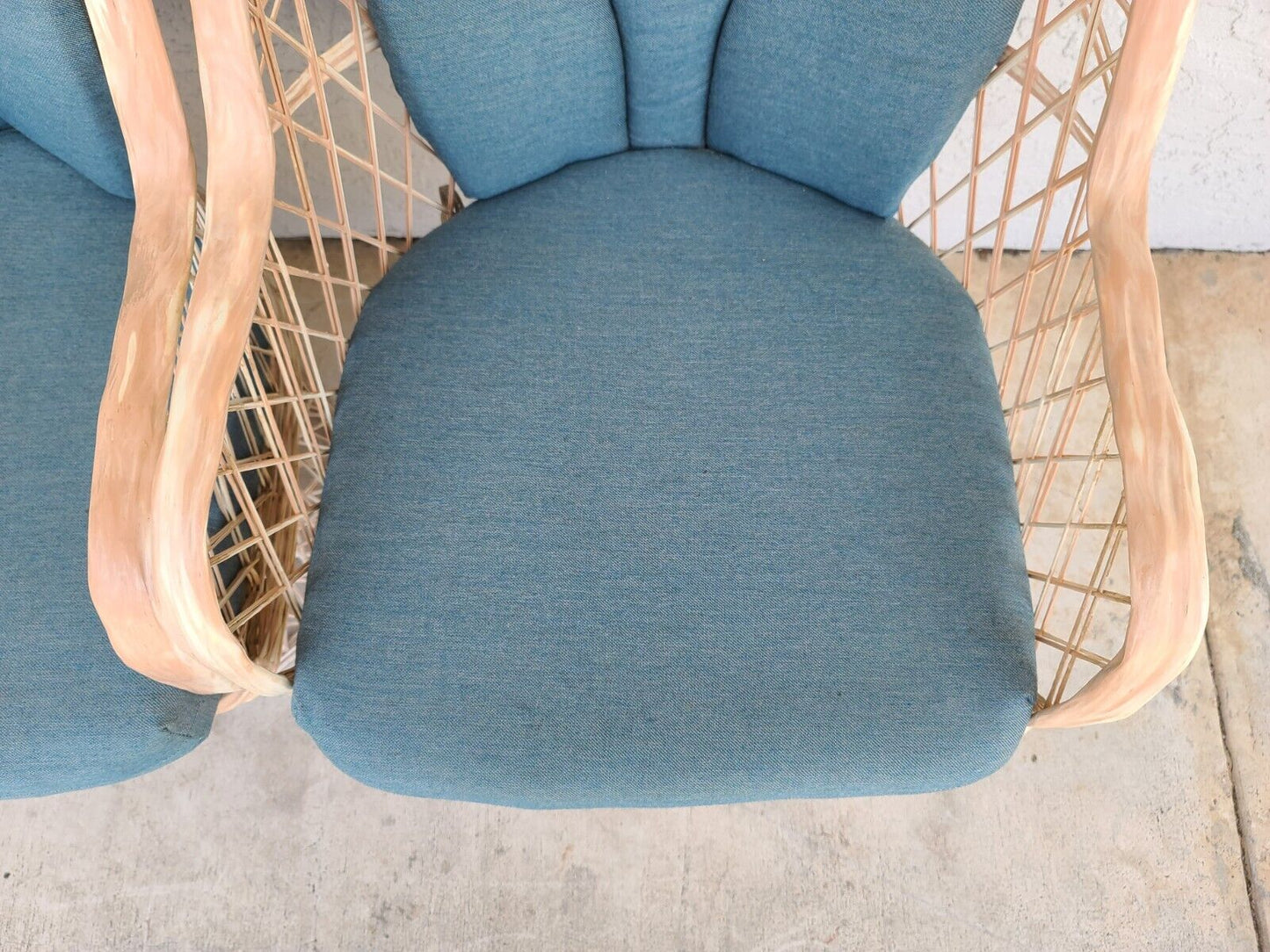 1970s MCM RUSSELL WOODARD Spun Fiberglass Outdoor Dining Set