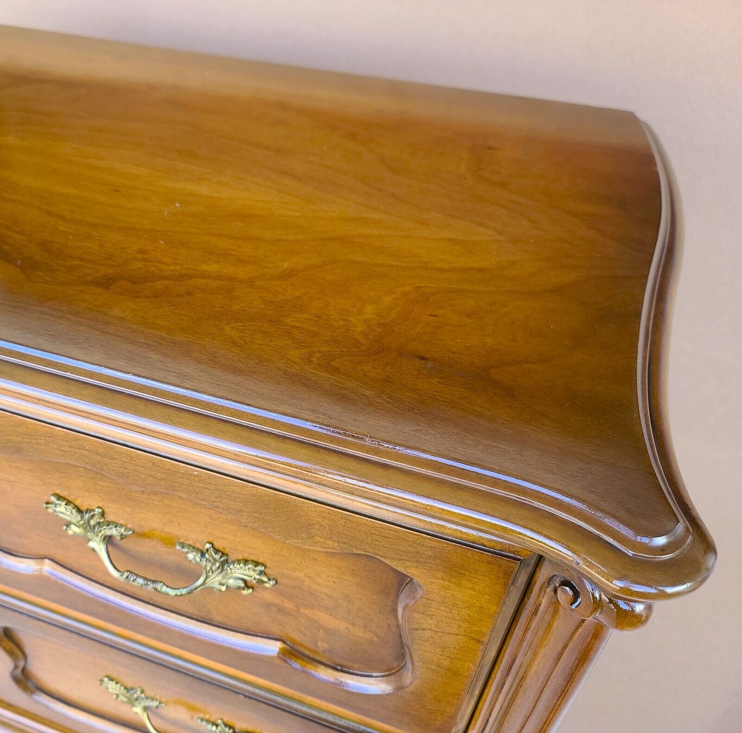 Louis XV French Provincial Sculptural Highboy Dresser by DANIEL JONES NEW YORK